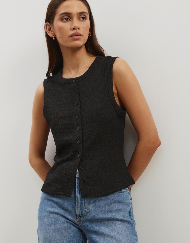 Atmos&Here - Maris Textured Vest Top