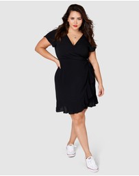 Sunday In The City - My Wave Wrap Dress