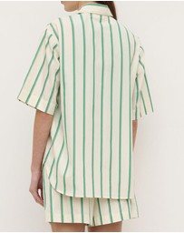 Assembly Label - Agnes Stripe Short Sleeve Shirt