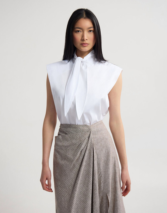 Oxford - Suki Tie Collar Shirt