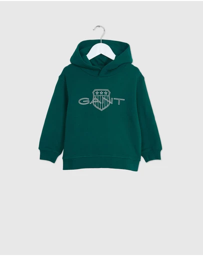 Gant - Kids Contrast Shield Hoodie