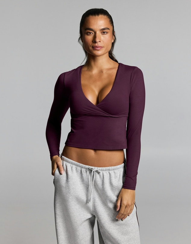 Rockwear - Base One Cross Front Long Sleeve Top
