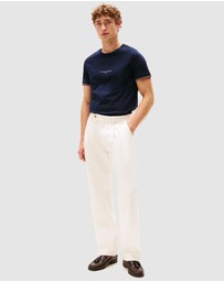 Tommy Hilfiger - Tommy Logo Tipped Tee