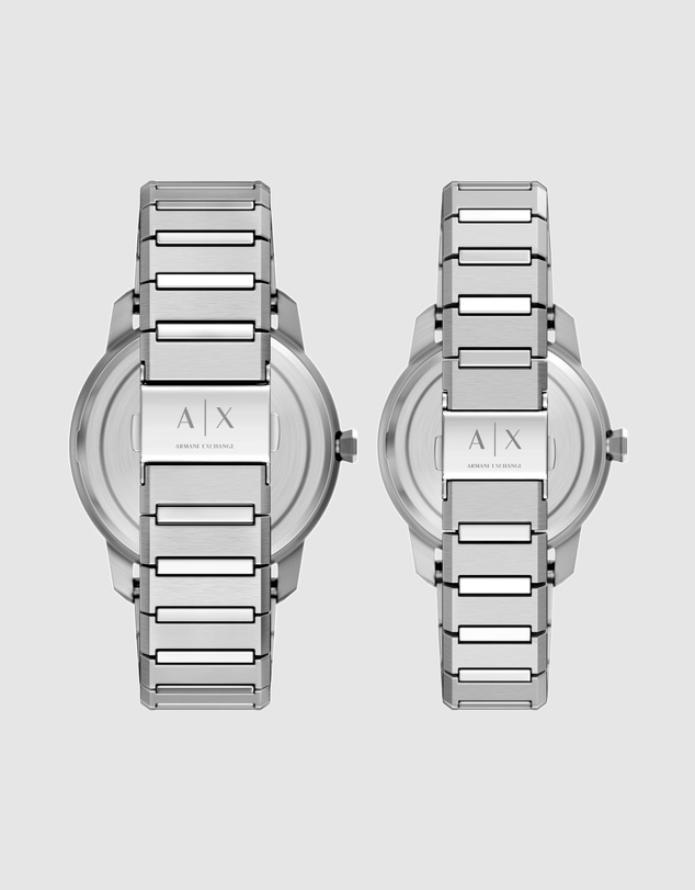 Armani Exchange - Silver Tone Analogue Watch