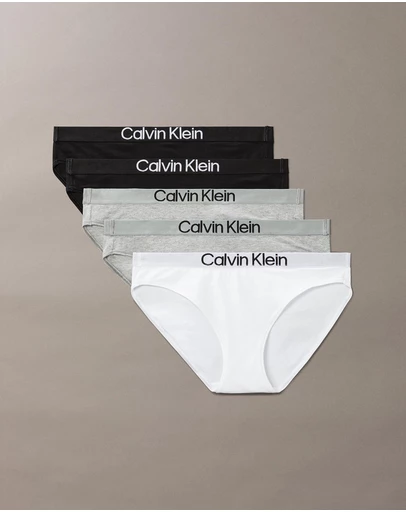 Calvin Klein - 5-Pack Cotton Stretch Bikini Briefs