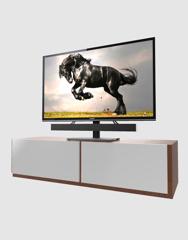 iWorld - Kanto TTS100 Height Adjustable and Swivelling Tabletop TV Stand for 37