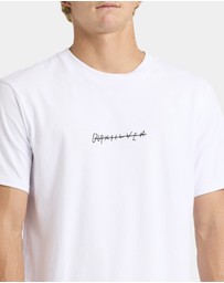 Quiksilver - Mens Qs Rushed Logo T-Shirt