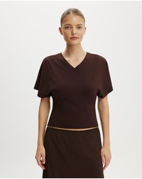 Cotton On - Blair Batwing V Neck