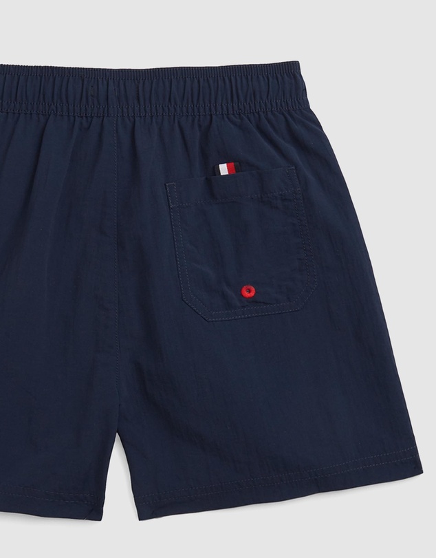 Tommy Hilfiger - Drawstring Striped Swim Shorts - Teens