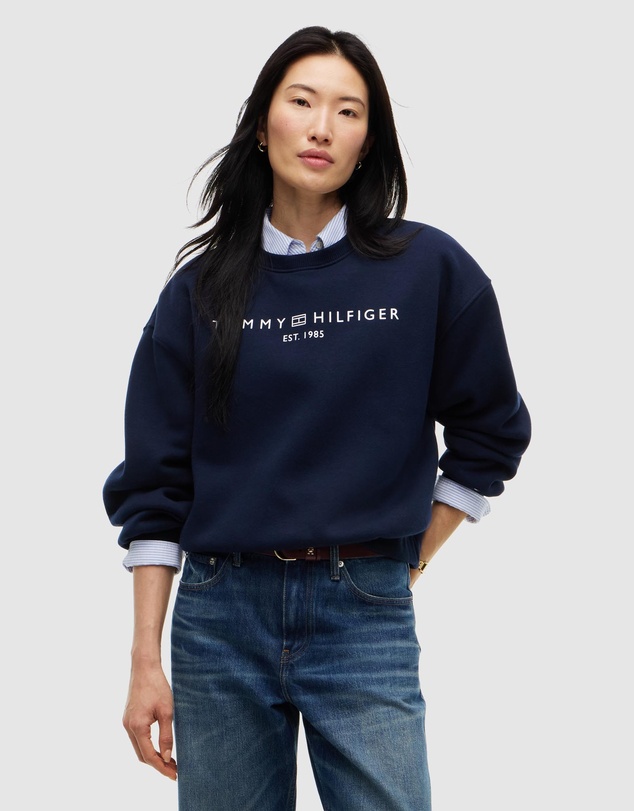 Tommy Hilfiger - Flex Fleece Relaxed Crew Neck Sweatshirt