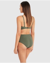 Sea Level Australia - Essentials Cross Front Moulded Cup Underwire Bra