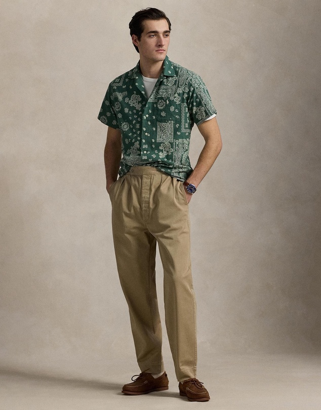Polo Ralph Lauren - Classic Fit Bandanna-Print Camp Shirt