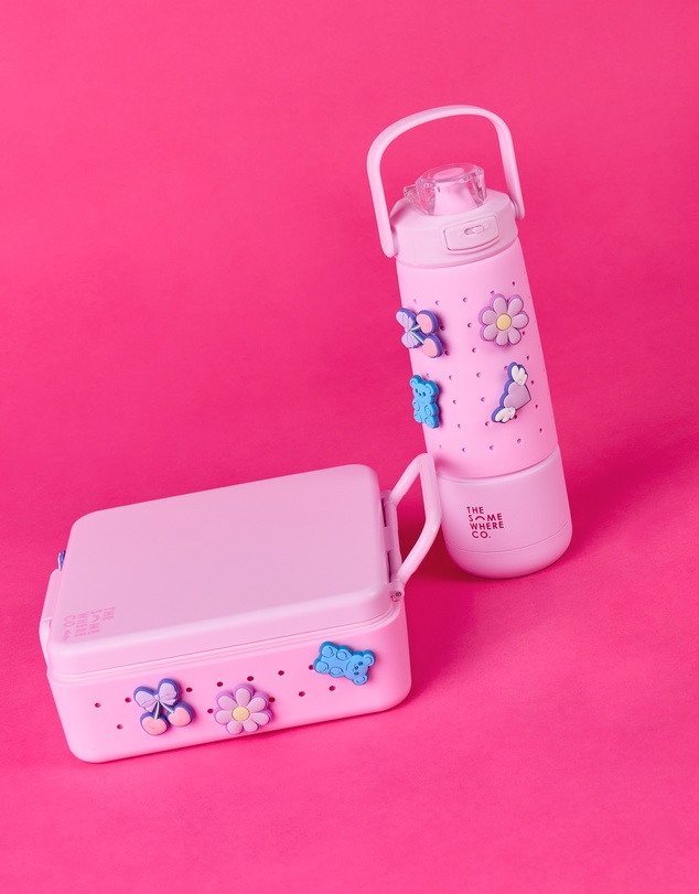 The Somewhere Co - Strawberry Charmer Water Bottle