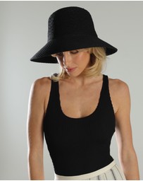 Morgan & Taylor - Koa Bucket Hat in Black