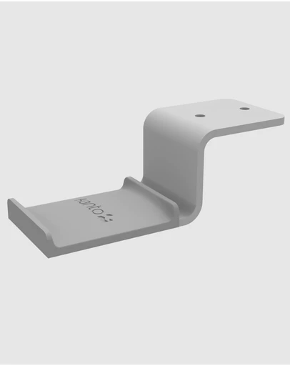 iWorld - Kanto HHW Universal Under Desk Headphone Hook, White