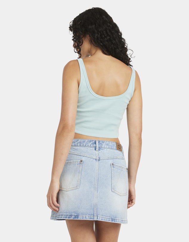 RVCA - Womens Flipped Scooped Tank Top