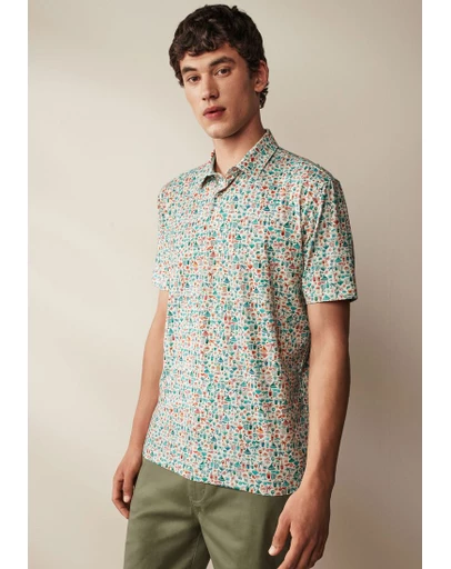 NEXT - Print Polo Shirt