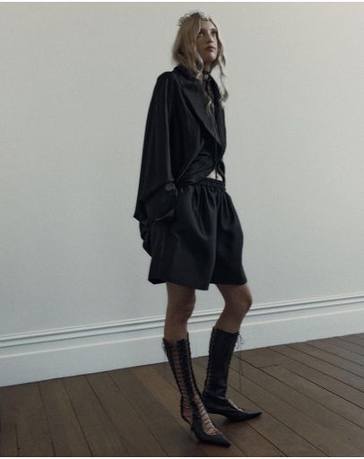 Black Silk Taffeta