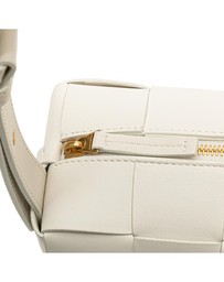 Pre-Loved by Azura Reborn - Pre-Loved Small Lambskin Intrecciato Brick Cassette