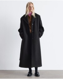& Other Stories - Tie-Belt Wool Coat