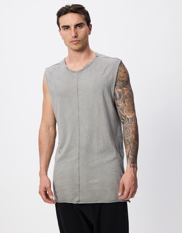 Surrounded By Ghosts - The Minium Cotton Muscle T-Shirt
