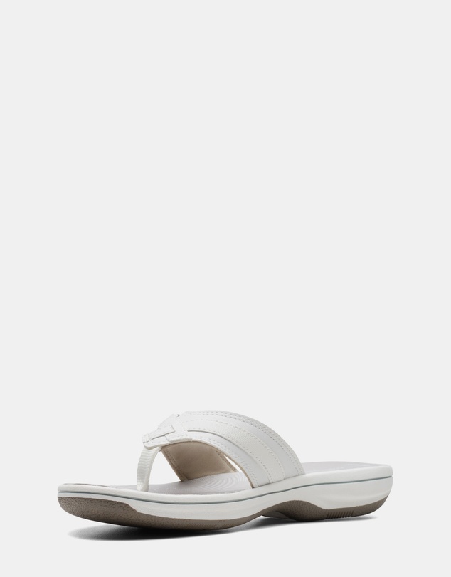 Clarks - Brinkley Sea White Synthetic