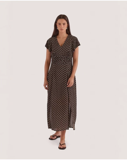 Sass - Elba Ruched Waist Dress