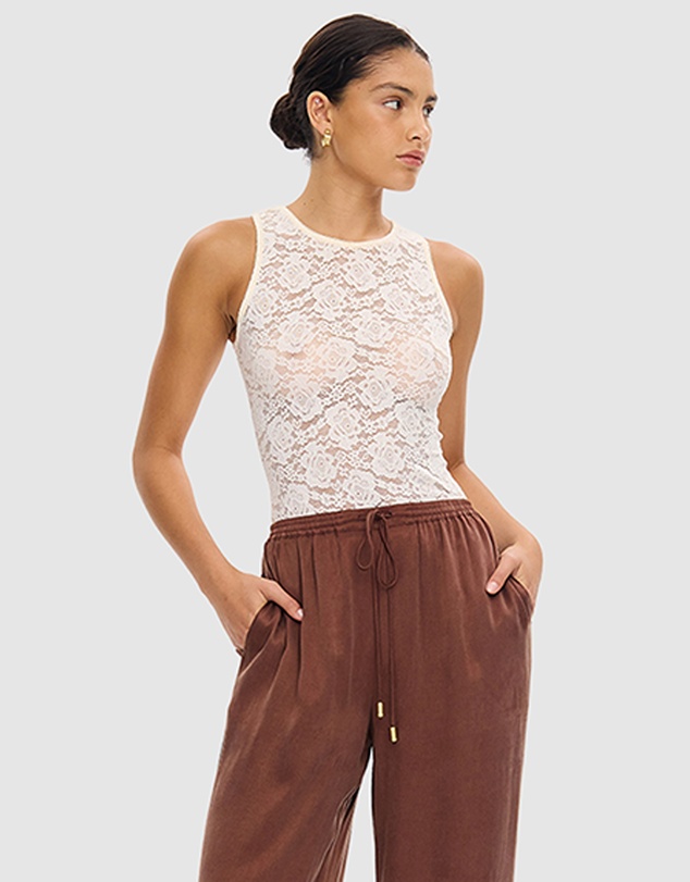 KIVARI - Bonnie Lace Tank