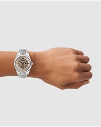 Emporio Armani - Silver Tone Analogue Watch