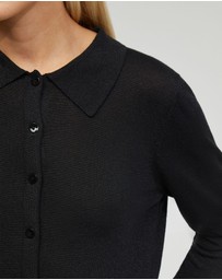 Oxford - Aggie Knitted Metallic Cardigan