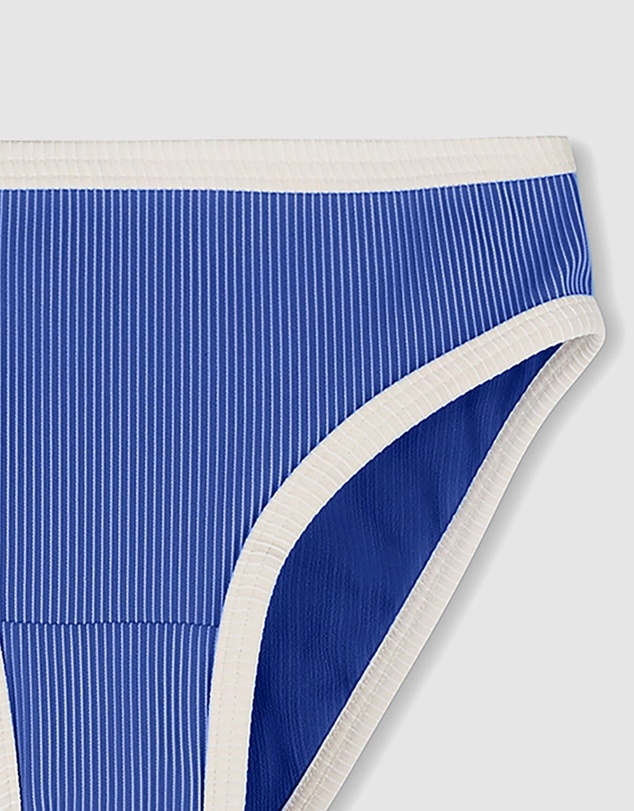 Zulu & Zephyr Mini - Mini Stripe Bikini Bottoms - Kids-Teens
