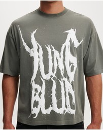 Cotton On - Cropped Fit Music T-Shirt
