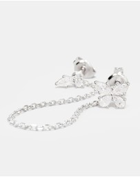 By Charlotte - Dancing in the Wind Chain Earrings