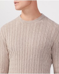 Van Heusen - Cotton Cable Knit Sweater