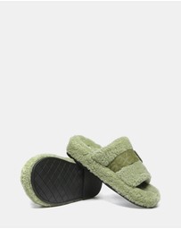 EVERAU - EverAU Ugg Croft Wool Upper Sandals