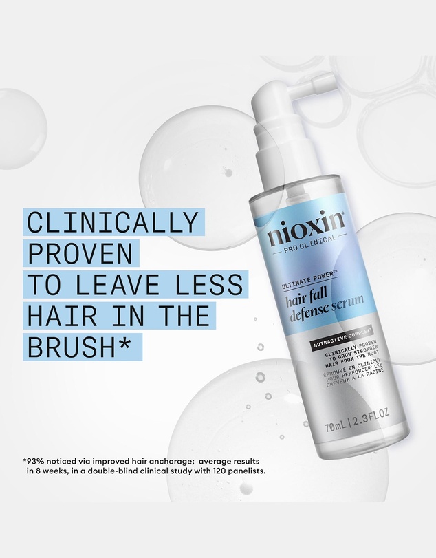 Nioxin - Nioxin Professional Hair Fall Defense Serum Leave-In Scalp Treatment For Thinning Hair