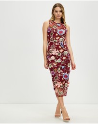 Romance by Honey and Beau - Wild Flower Midi Dress