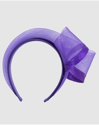 Fillies Collection - Purple Headband Fascinator