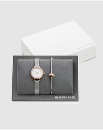 Bering - Classic 22mm Stainless Steel Watch with Bracelet
