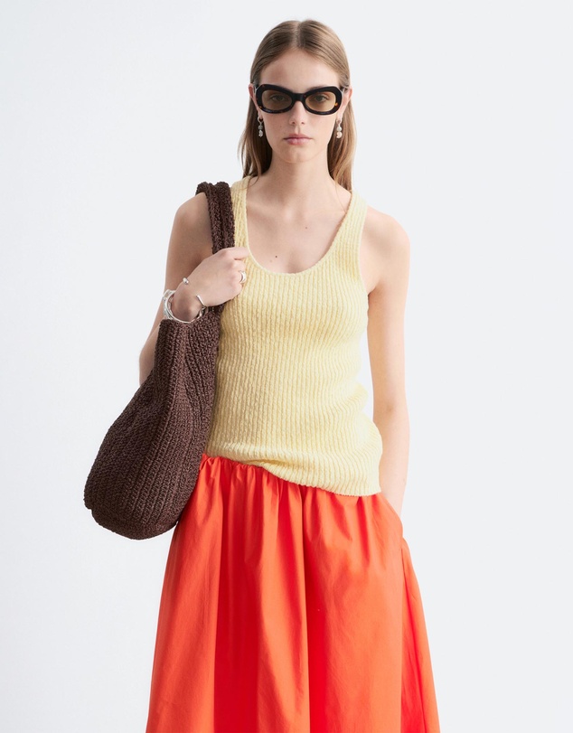 & Other Stories - Cotton Racerback Top