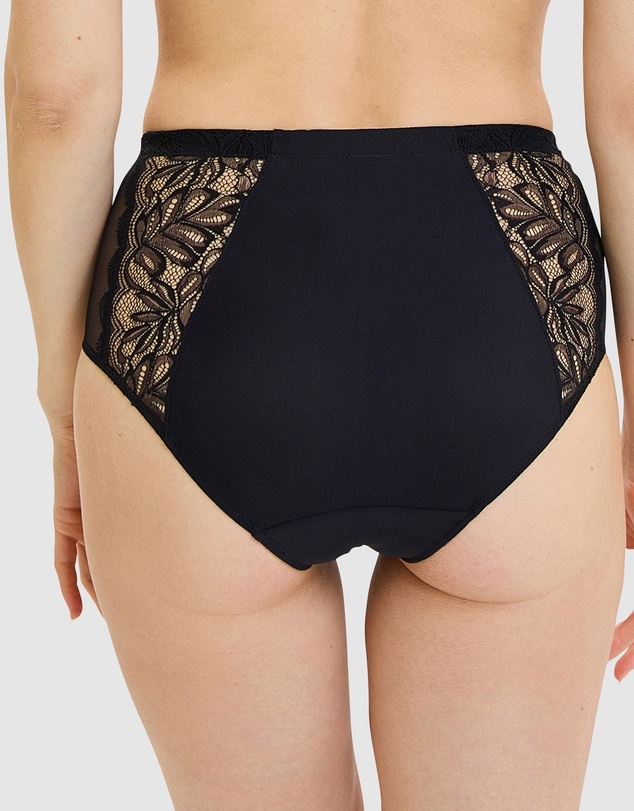 Sans Complexe - Suzan Lace & Microfiber High Waist Brief