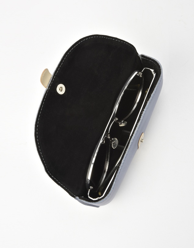 Cobb & Co - Iris Two Tone Leather Glasses Case