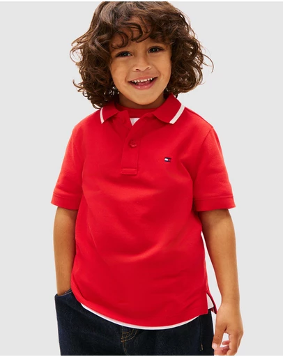 Tommy Hilfiger - LB Take It Easy Graphic Polo SS - Kids
