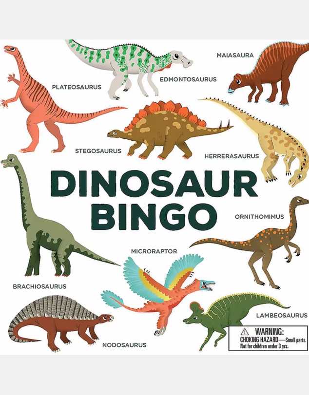 Brumby Sunstate - Dinosaur Bingo