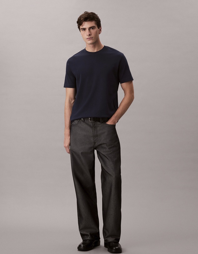 Calvin Klein - Embroidered Monogram Logo T-Shirt