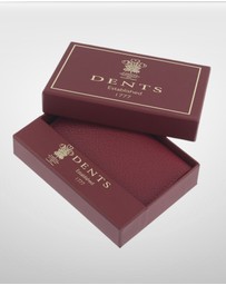 DENTS - Pebble Grain Leather Card Holder with RFID Blocking