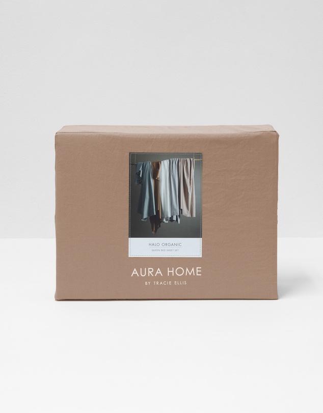 Aura Home - Halo Organic Sheet Set