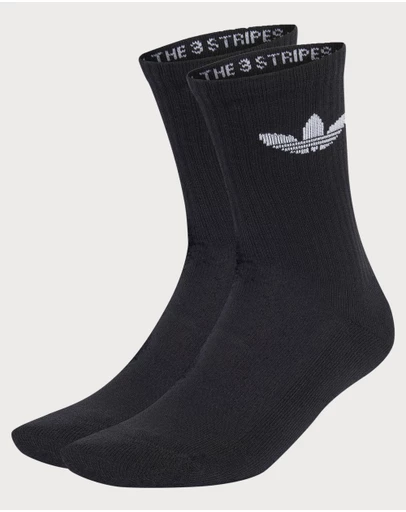adidas Originals - Trefoil Cushion Crew Socks 3 Pairs Unisex