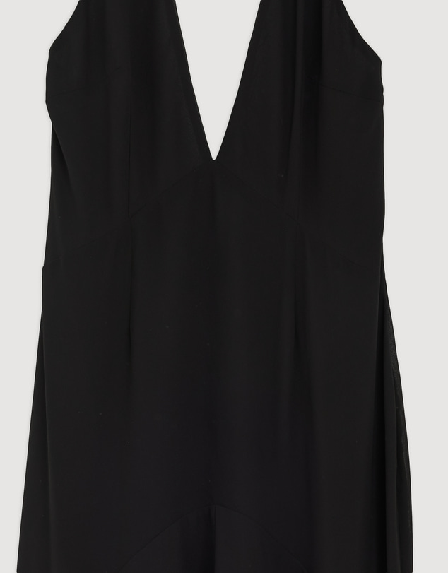 Revibe - Repaired CHANCERY Freya Halter Midi Dress - AU 12