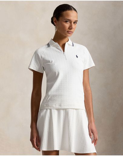 Ceramic White & Refined Navy Multi